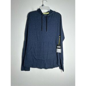 NWT Straight Faded Men’s Cotton Blend Bleu Activewear  Lightwear Hoodie Size S